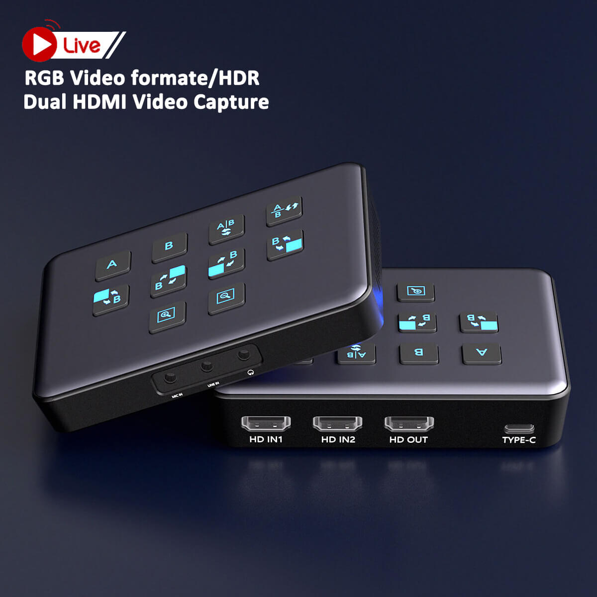 Video Gaming & Esports Usd Acc - 4k 60Hz hdmi Video Capture Card