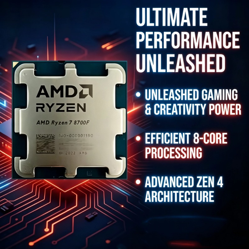 AMD Ryzen 7 8700F AM5 Gaming C - Esports Gaming Pc Build review and price